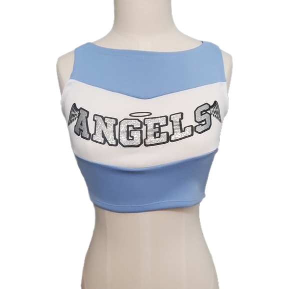 Dolls Kill Halloween Trickz N Treatz Heaven’s Cheerleader Angels (Top Only) - Picture 1 of 5